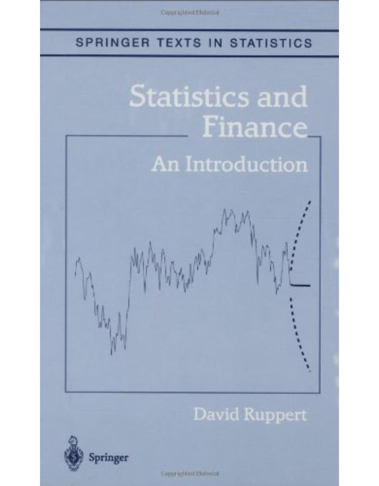 Statistics and Finance: An Introduction