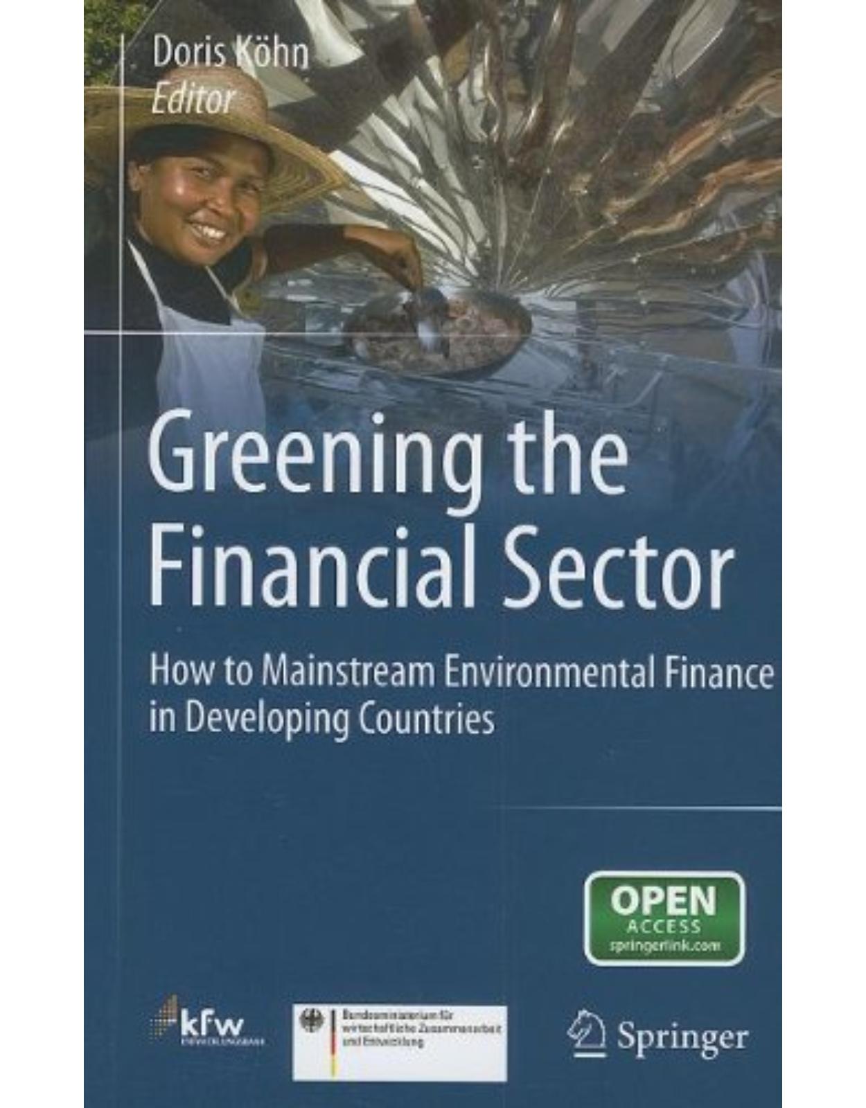 Greening the Financial Sector: How to Mainstream Environmental Finance in Developing Countries