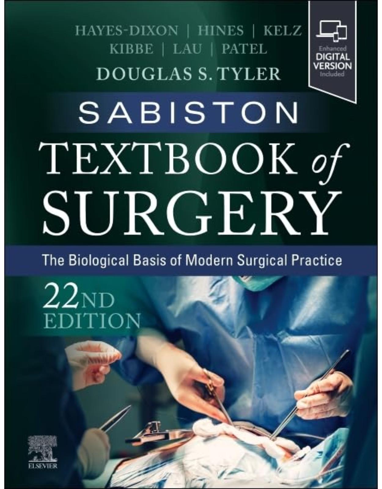 Sabiston Textbook of Surgery, 22nd Edition