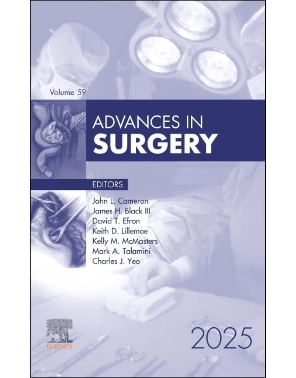 Advances in Surgery, 2025, 1st Edition