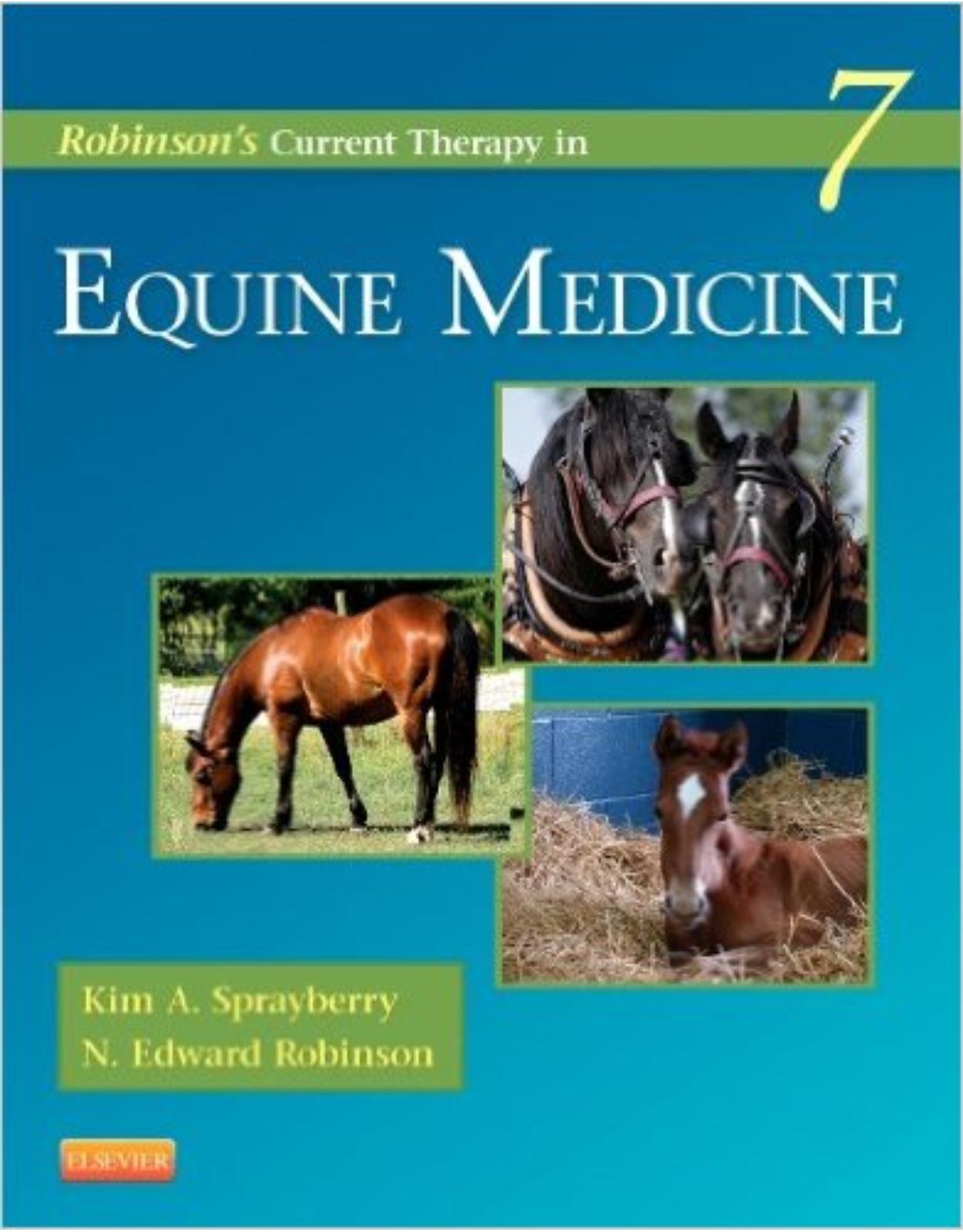 Robinson's Current Therapy in Equine Medicine, 7e (Current Veterinary Therapy)