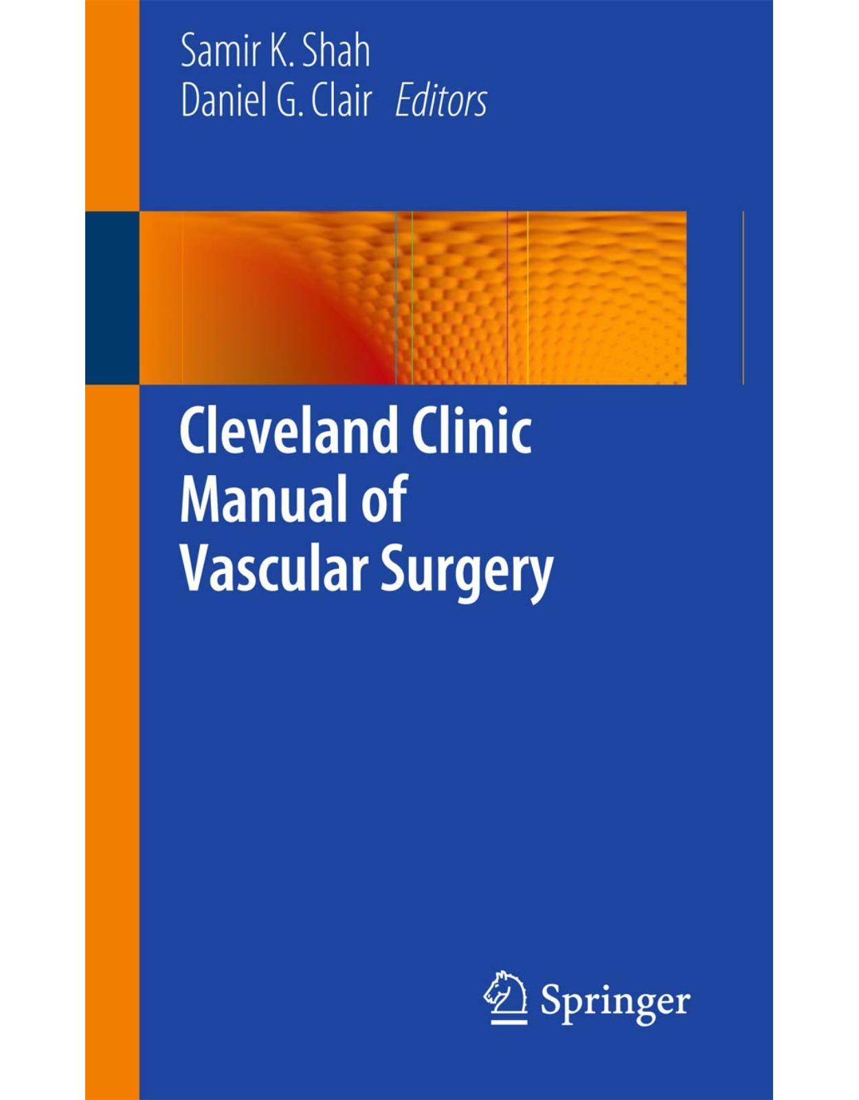 Cleveland Clinic Manual of Vascular Surgery 