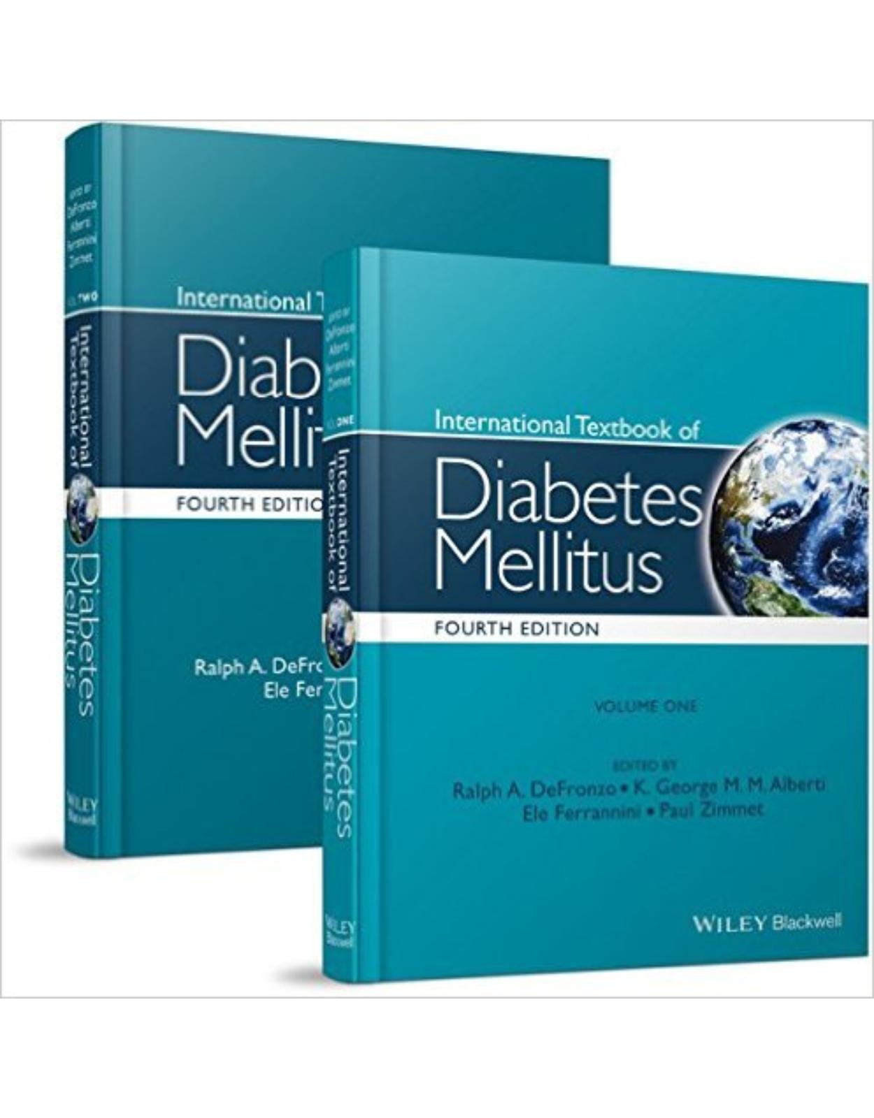 International Textbook of Diabetes Mellitus, 2 Volume Set 4th Edition