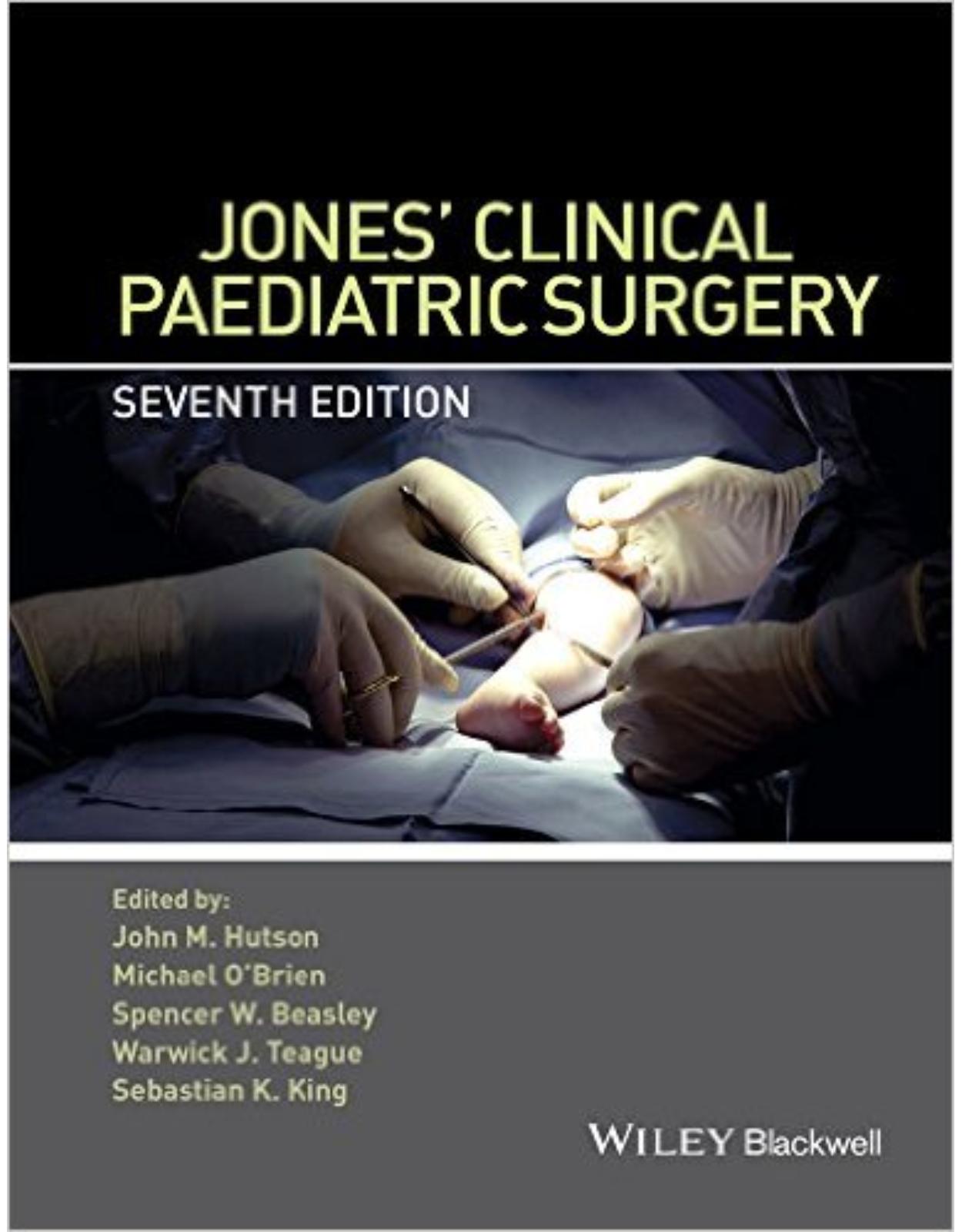 Jones Clinical Paediatric Surgery 7th Edition