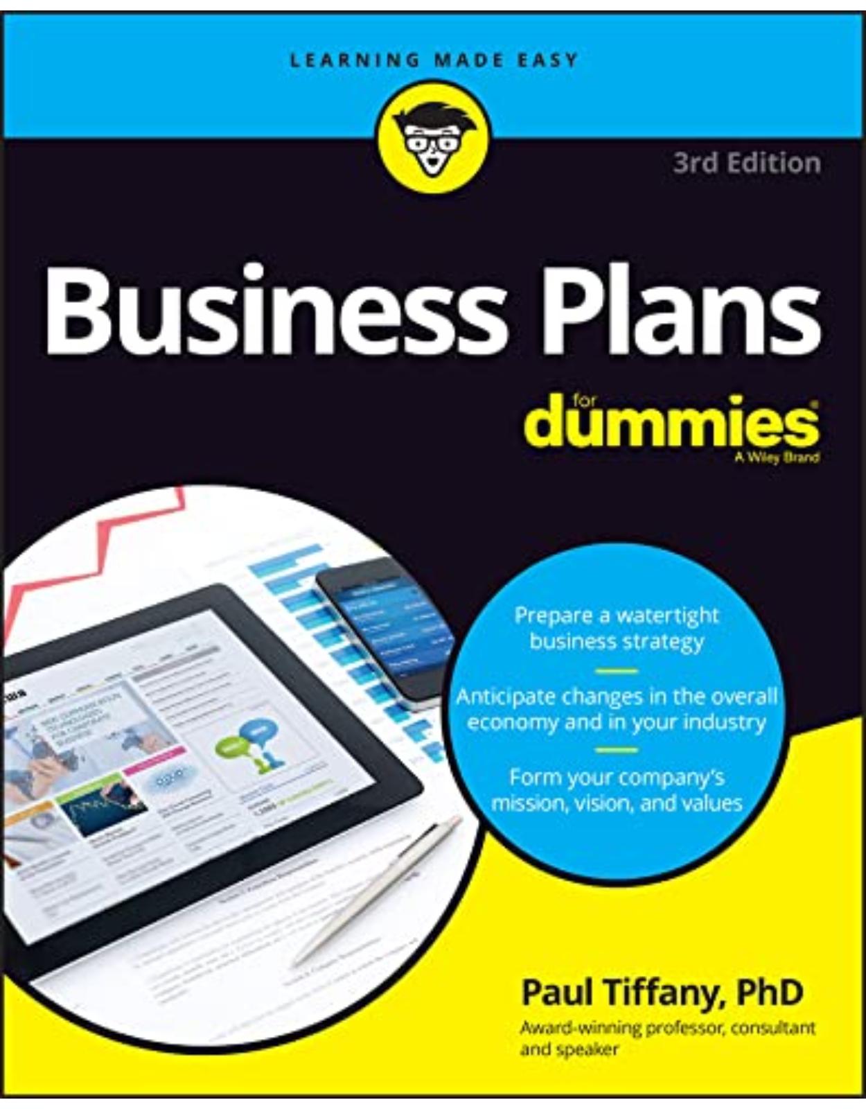 Business Plans For Dummies