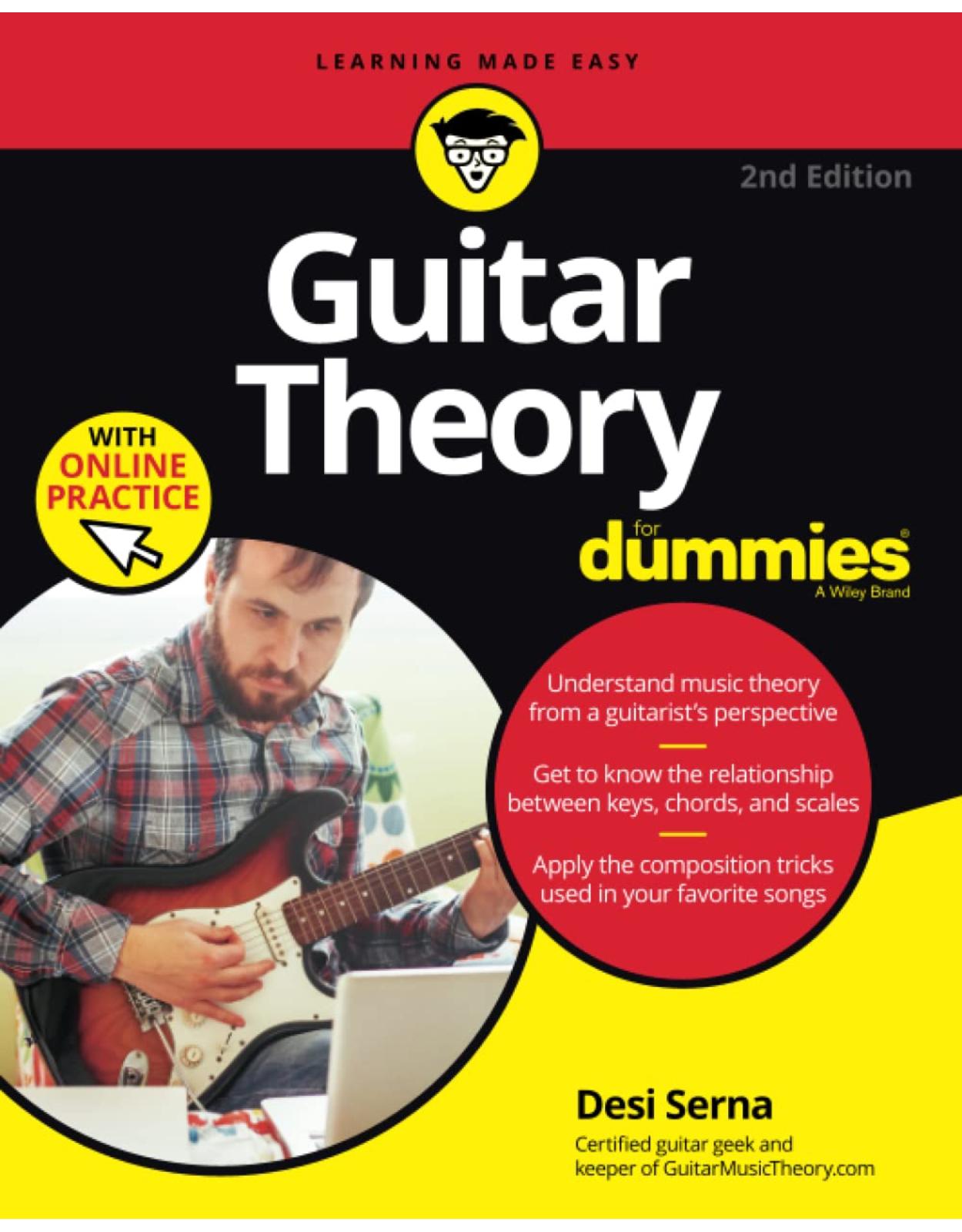 Guitar Theory For Dummies with Online Practice