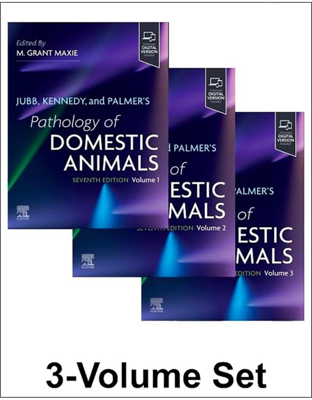 Jubb, Kennedy, and Palmer's Pathology of Domestic Animals: Set, 7th Edition