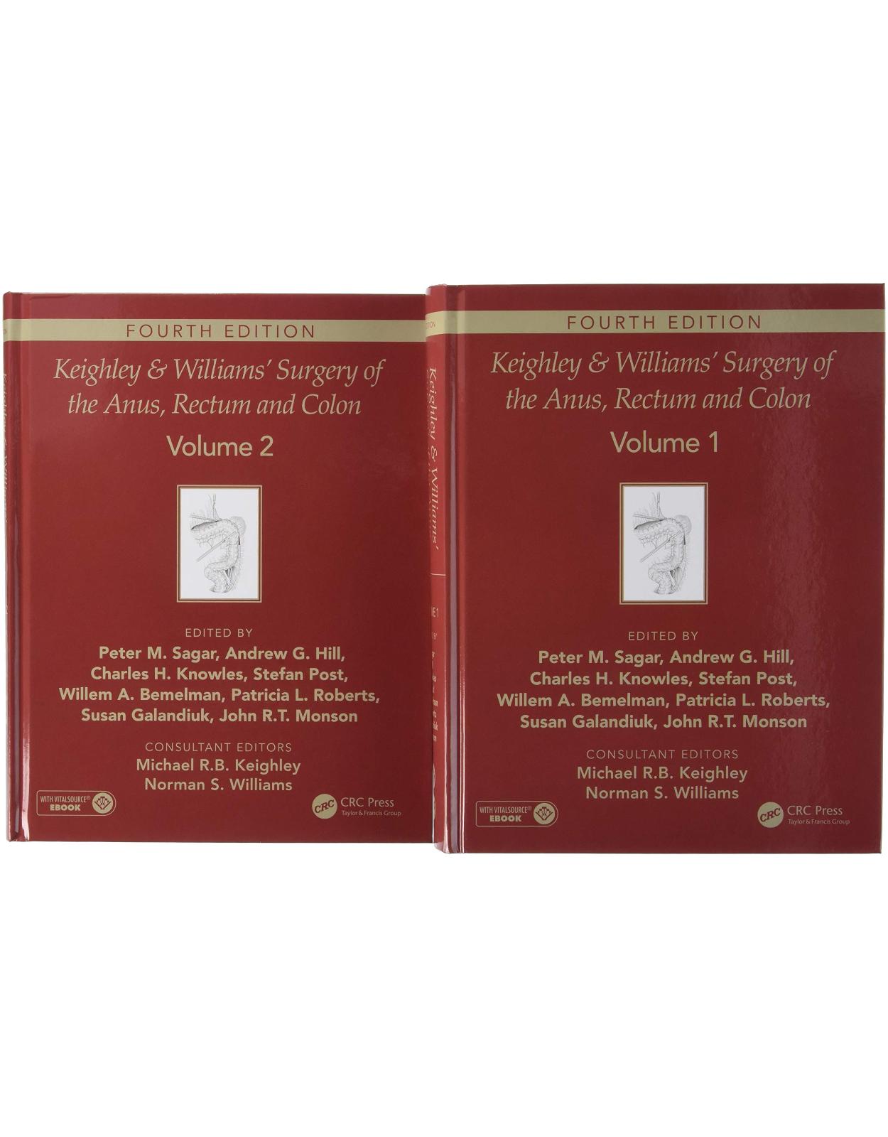 Keighley & Williams' Surgery of the Anus, Rectum and Colon,  2 volume set
