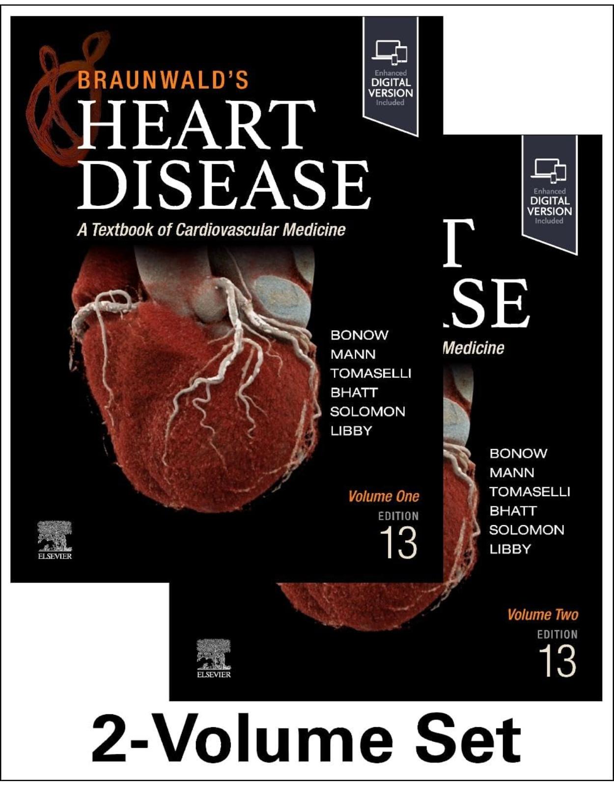Braunwalds Heart Disease, 2 Vol Set, 13th Edition