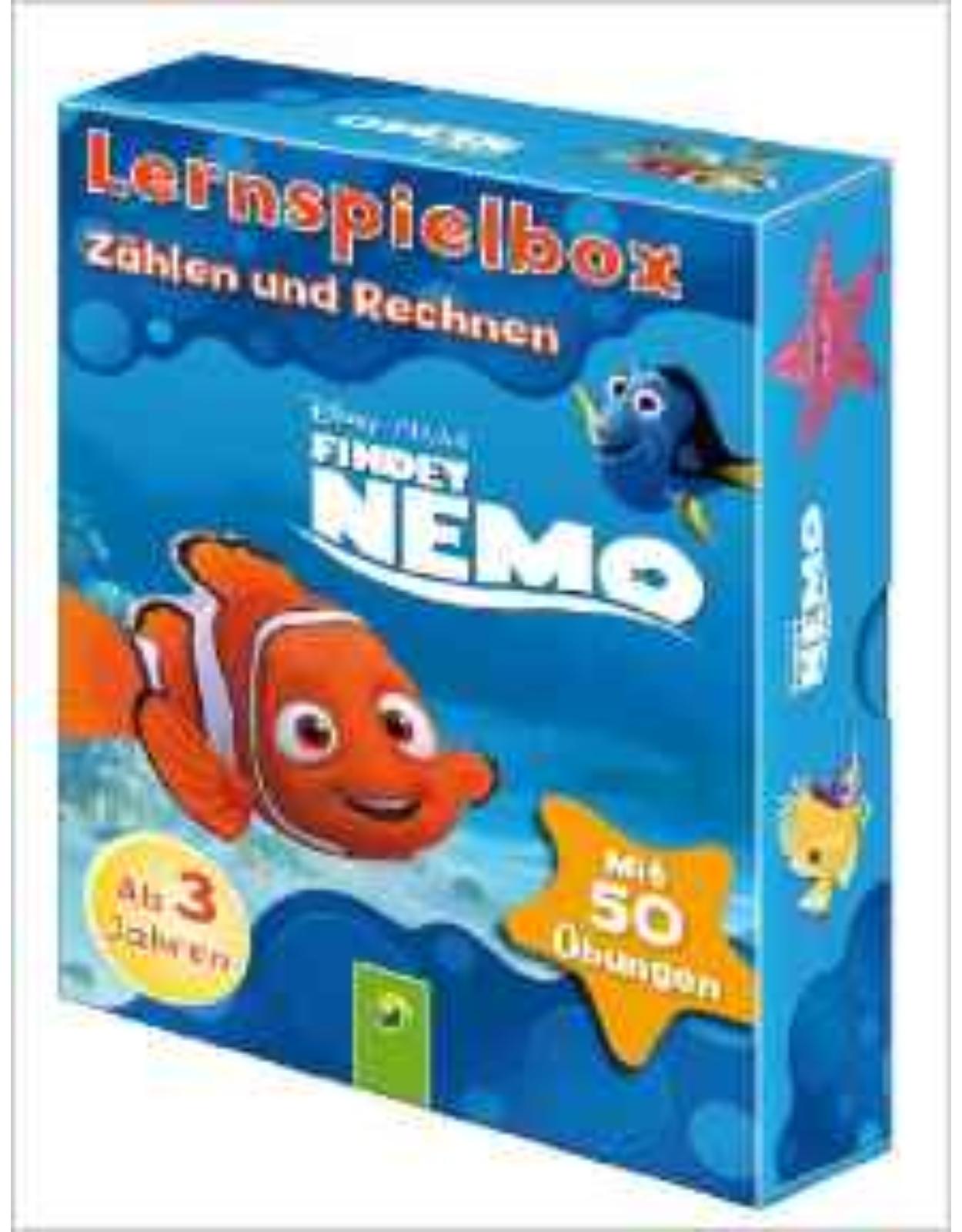Disney Lernspielbox - Findet Nemo: Zählen und Rechnen: Mit 50 Übungen