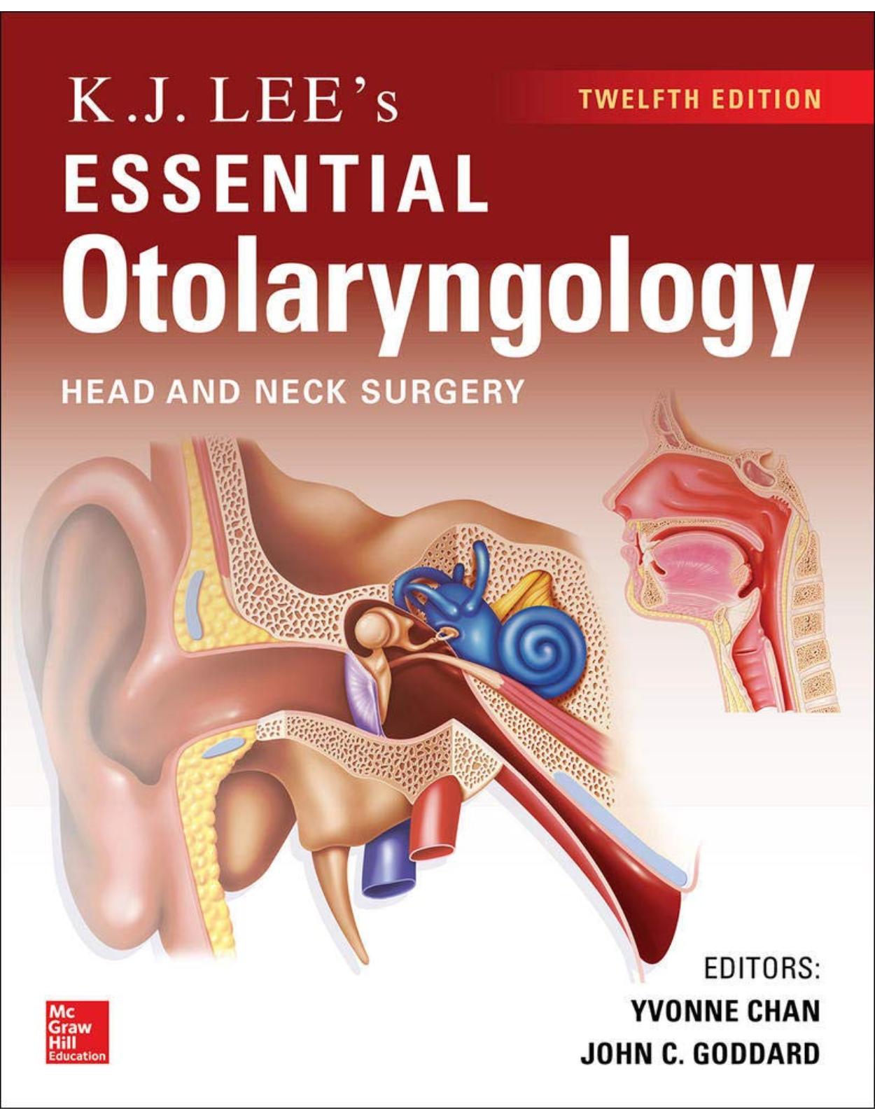 KJ Lees Essential Otolaryngology, 12th edition 