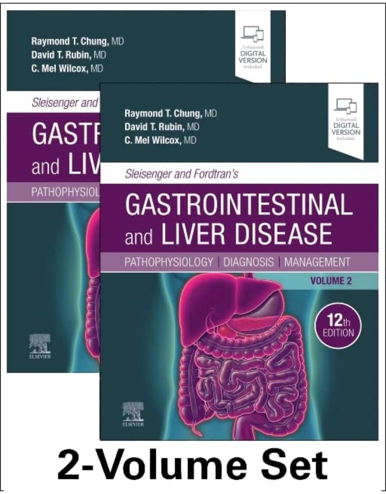 Sleisenger and Fordtran's Gastrointestinal and Liver Disease - 2 Volume Set, 12th Edition