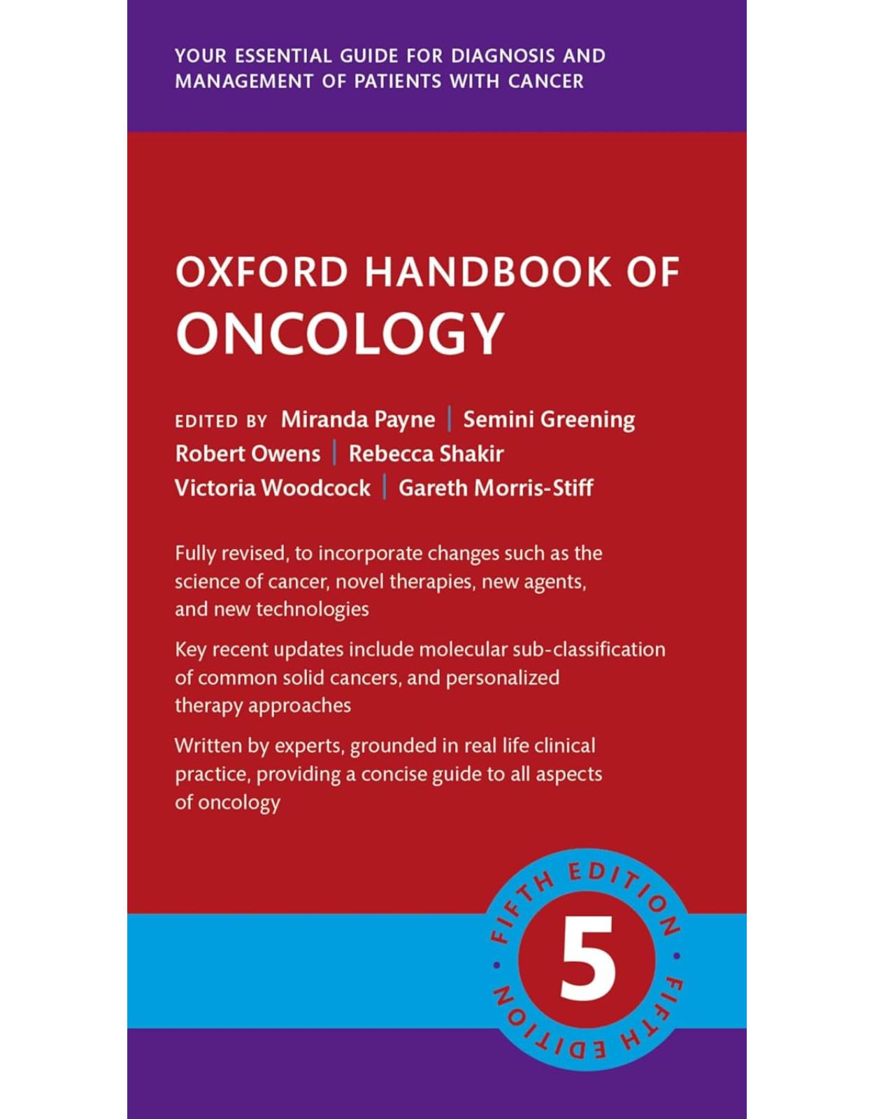 Oxford Handbook of Oncology. Fifth Edition