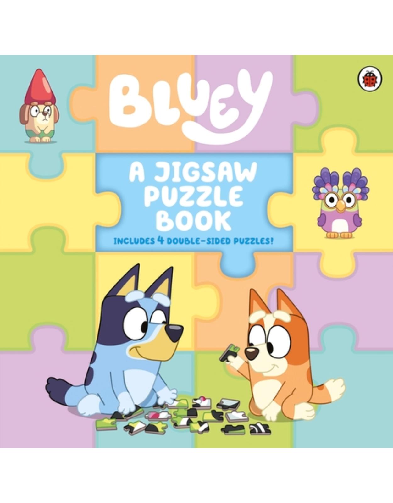 Bluey: A Jigsaw Puzzle Book