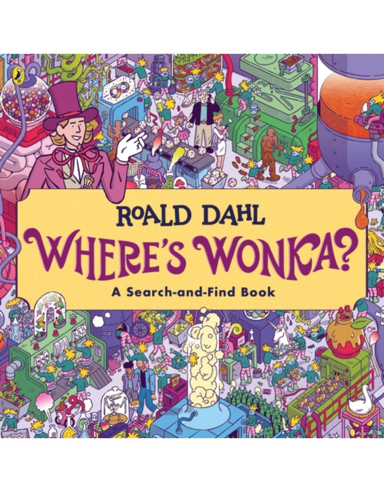 Where's Wonka?: A Search-and-Find Book