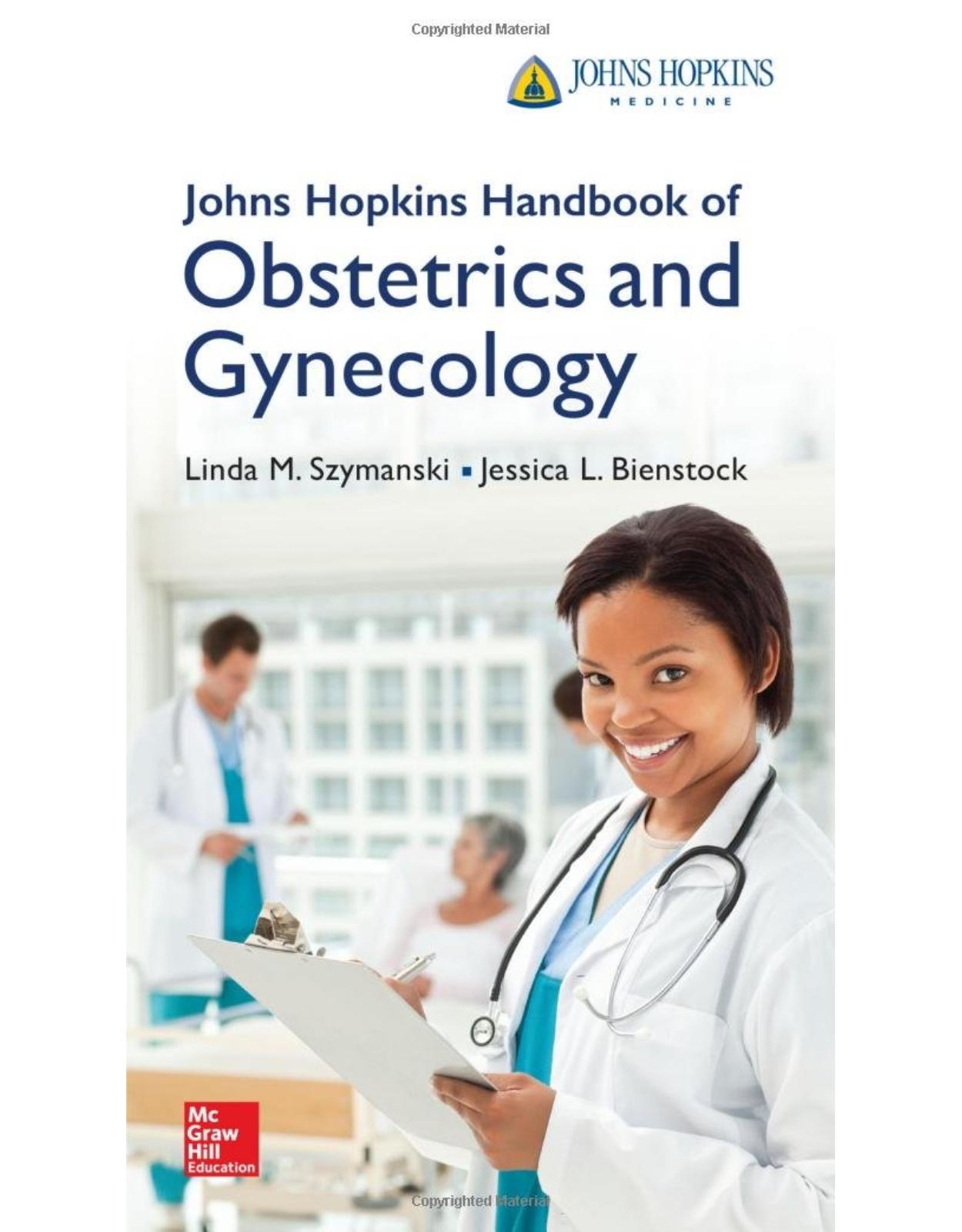 JOHNS HOPKINS HANDBOOK OF OBSTETRICS AND GYNECOLOGY