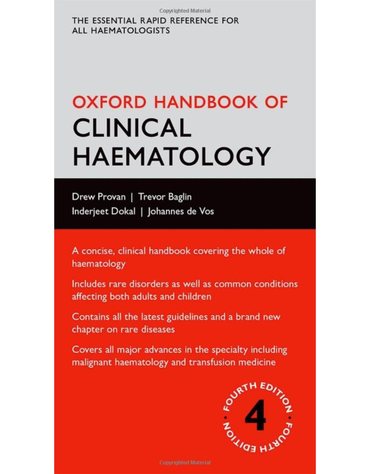 Oxford Handbook of Clinical Haematology 