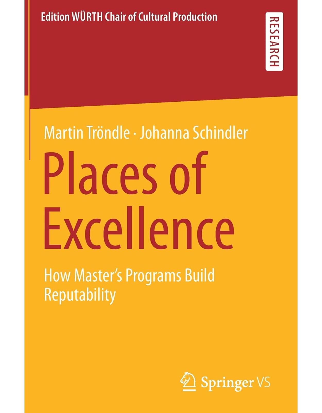 Places of Excellence: How Master’s Programs Build Reputability
