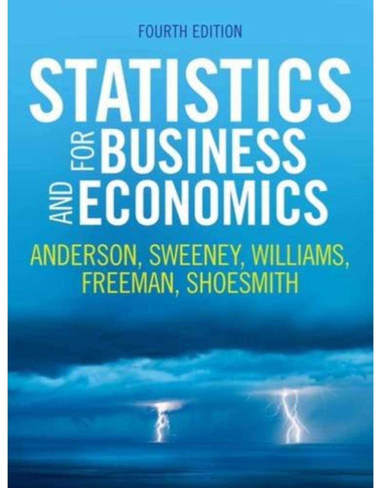 Statistics for Business and Economics