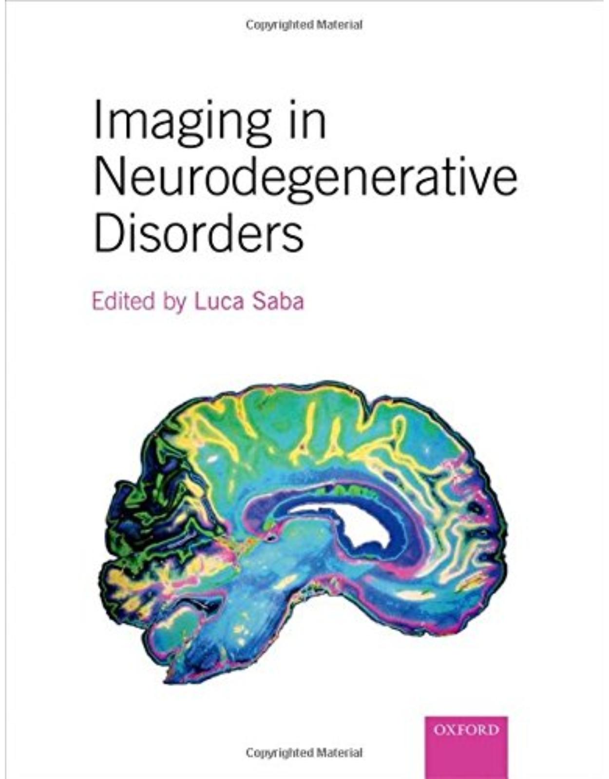 Imaging in Neurodegenerative Disorders