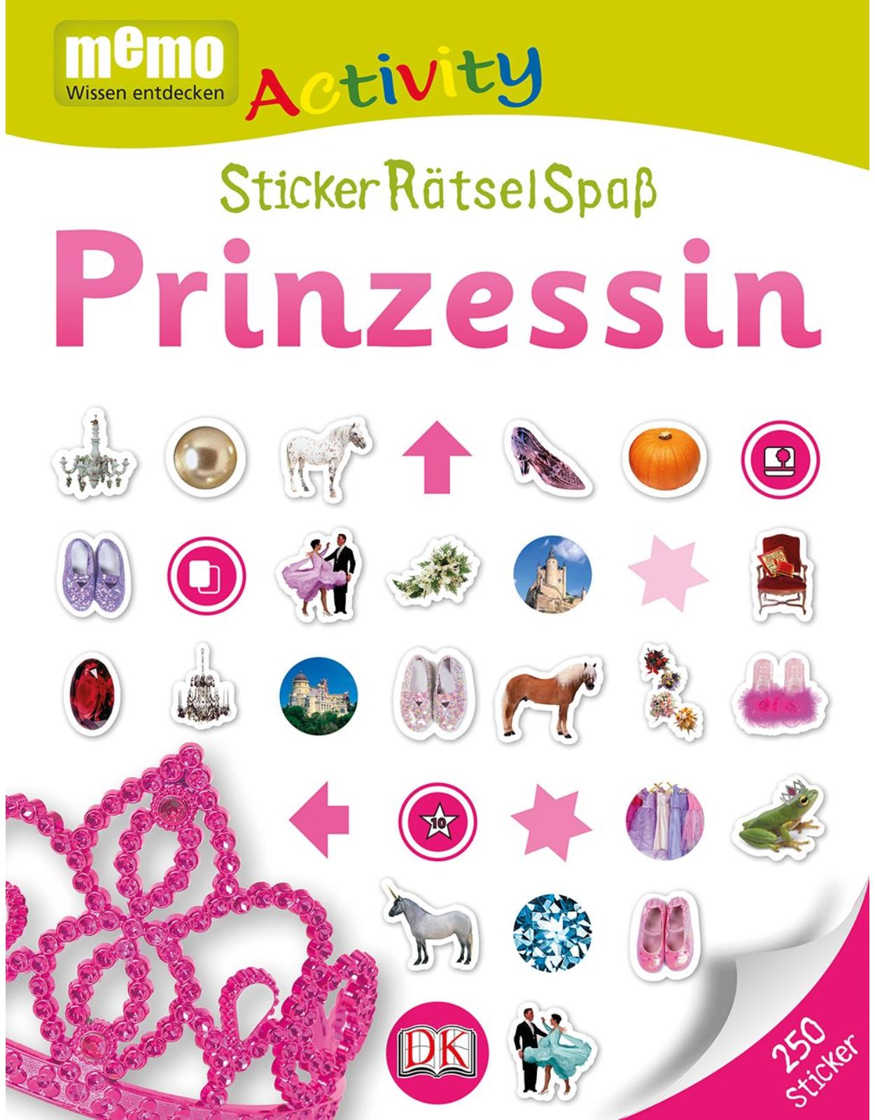memo Activity. Prinzessin: StickerR�tselSpa�