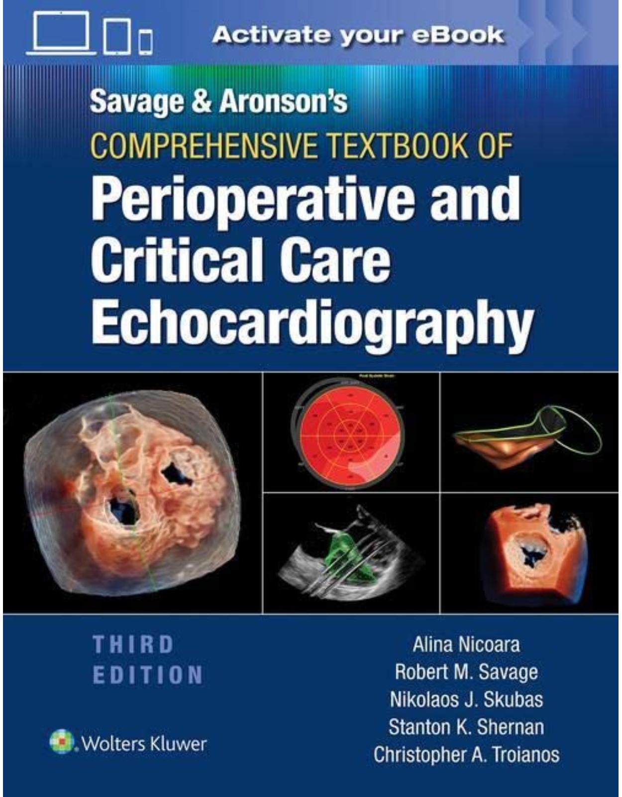 Comprehensive Textbook of Perioperative and Critical Care Echocardiography