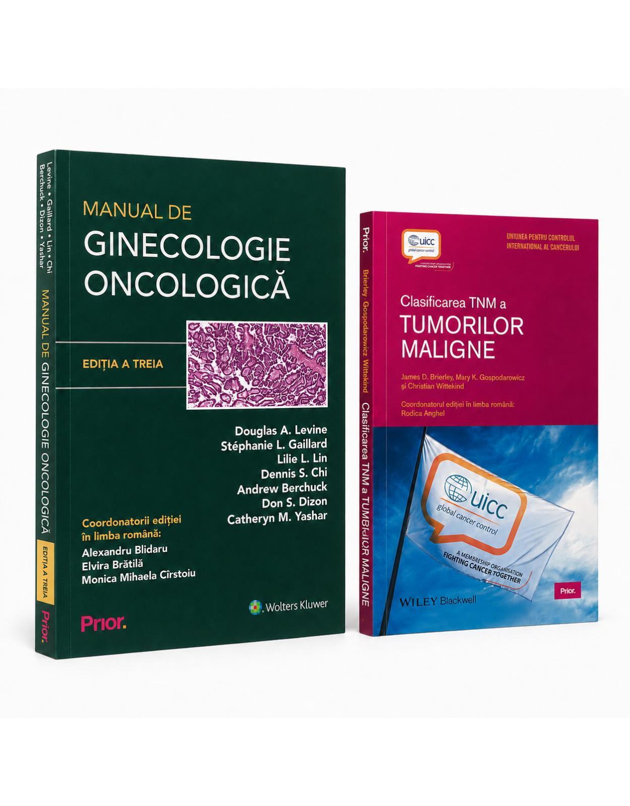 Pachet Oncologie Ginecologica  Manual de Ginecologie Oncologica, Editia a III-a + Clasificarea TNM a Tumorilor Maligne, Editia a VIII-a