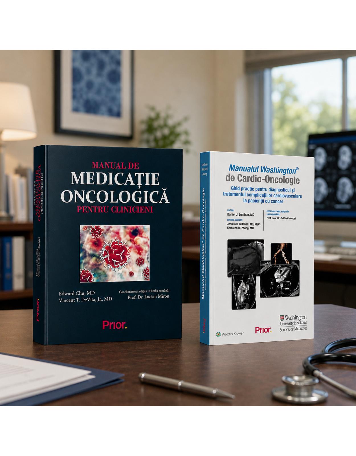 Pachet Medicatie Oncologica si Cardio-Oncologie  2 ghiduri clinice pentru tratamentul pacientului cu cancer