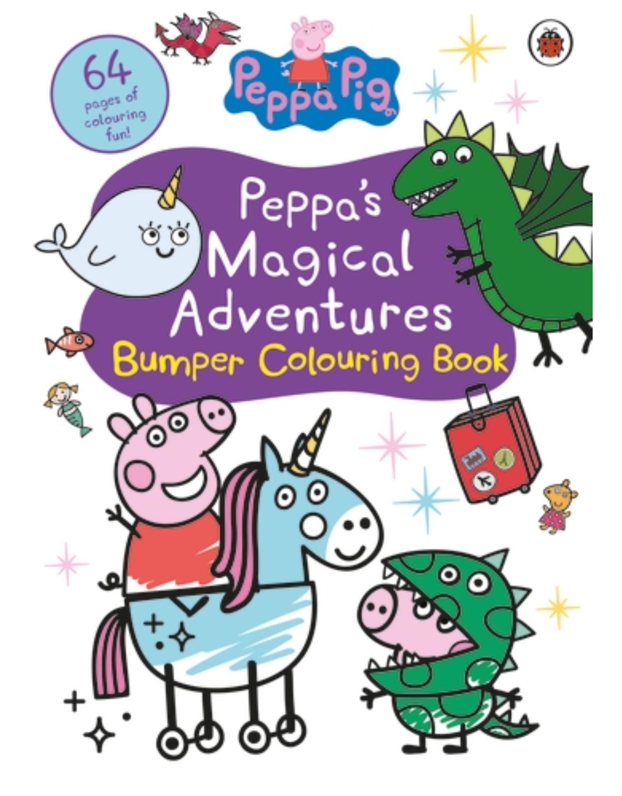 Peppa's Magical Adventures Bumper Colouring Book