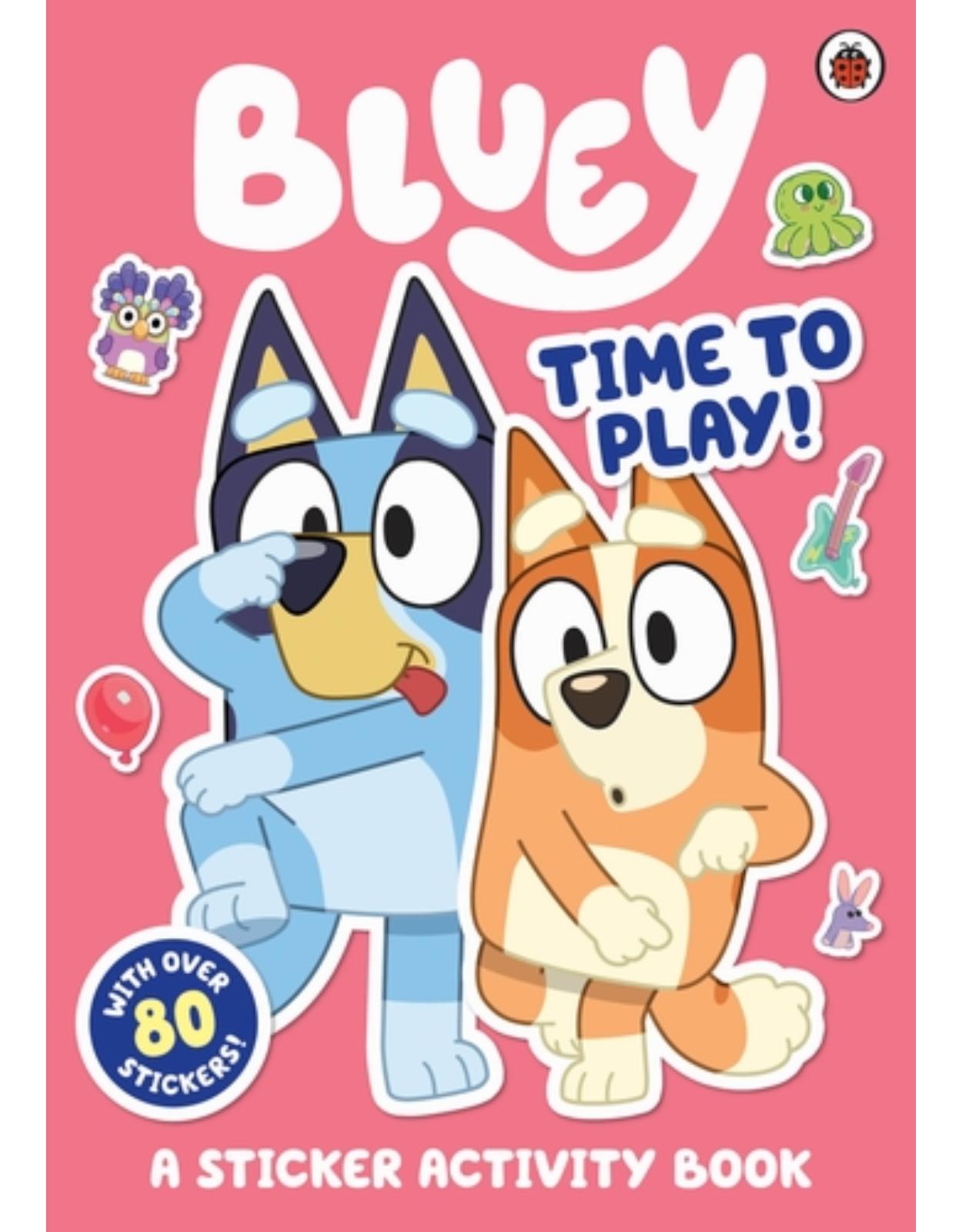 Bluey: Time to Play Sticker Activity