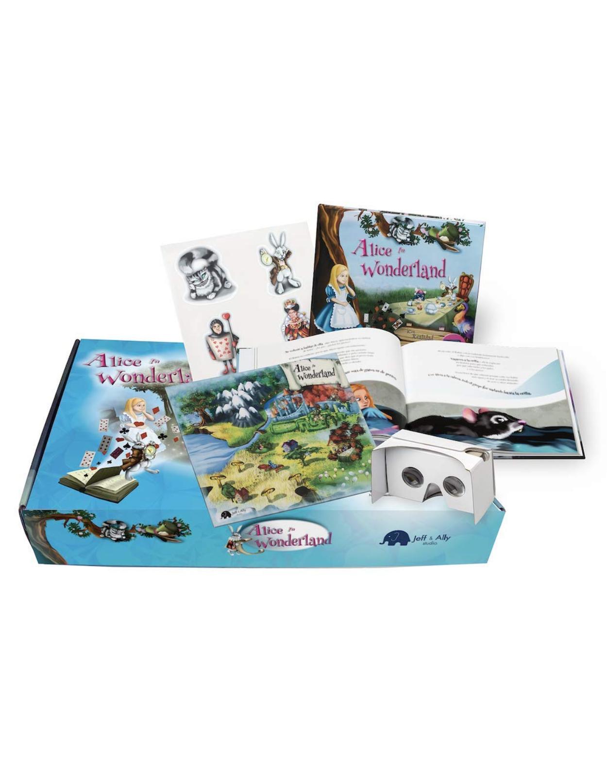 Alice In Wonderland: With Augmented Reality and Virtual Reality