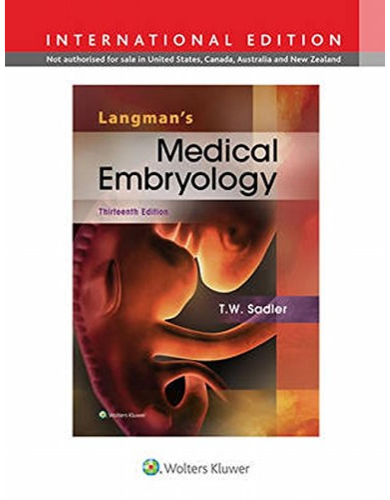 Langman's Medical Embryology, 13e