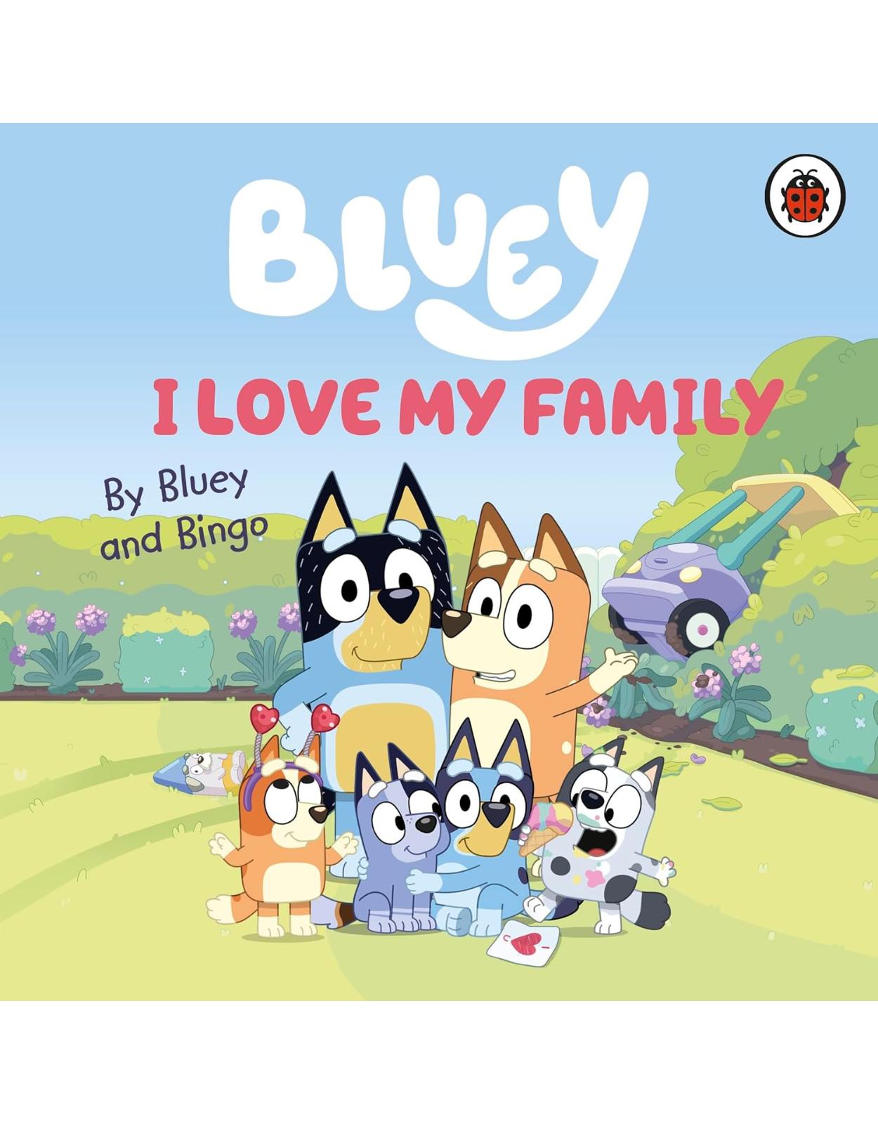 Ladybird Bluey I Love My Family.