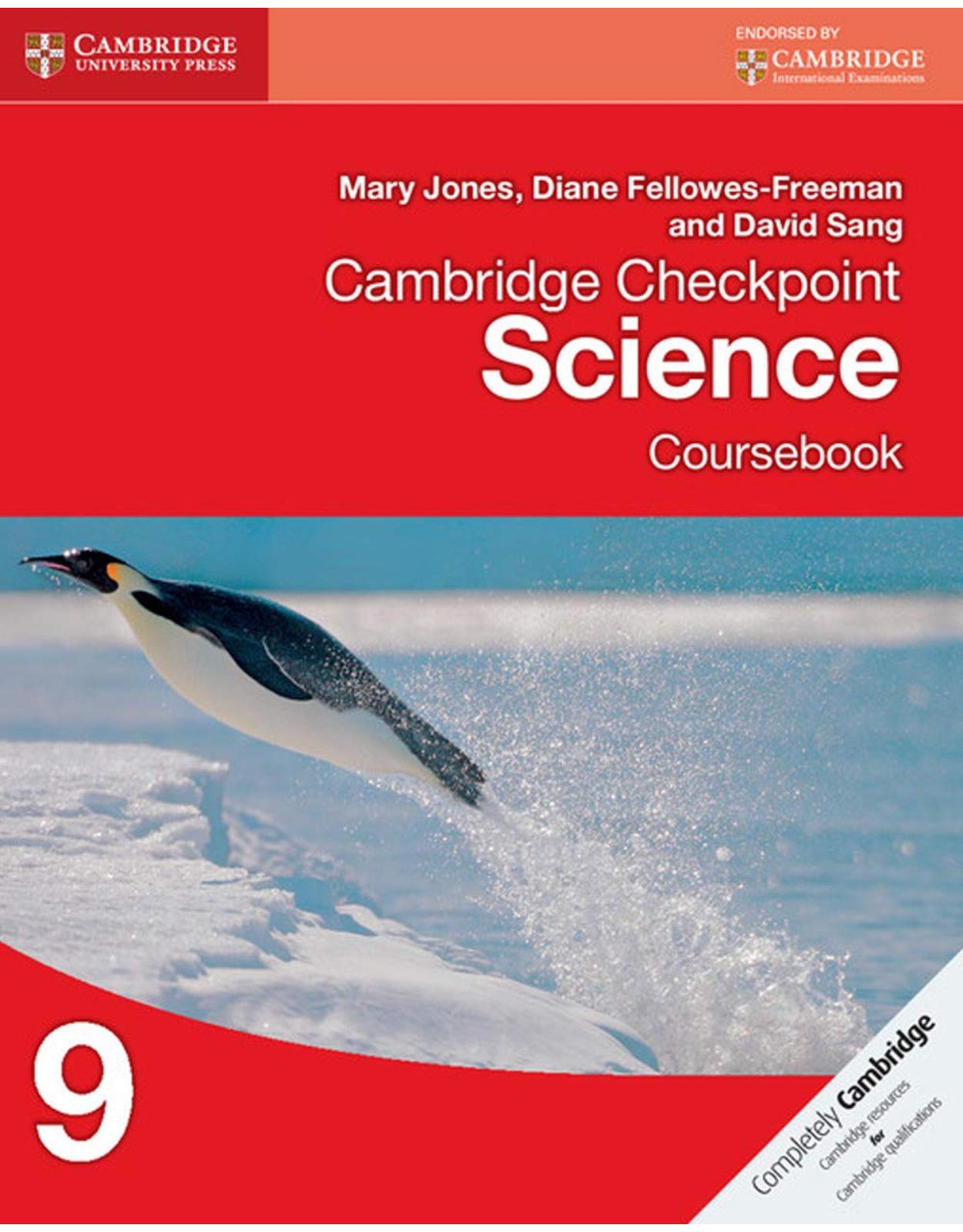 Cambridge Checkpoint Science Coursebook 9 (Cambridge International Examinations)
