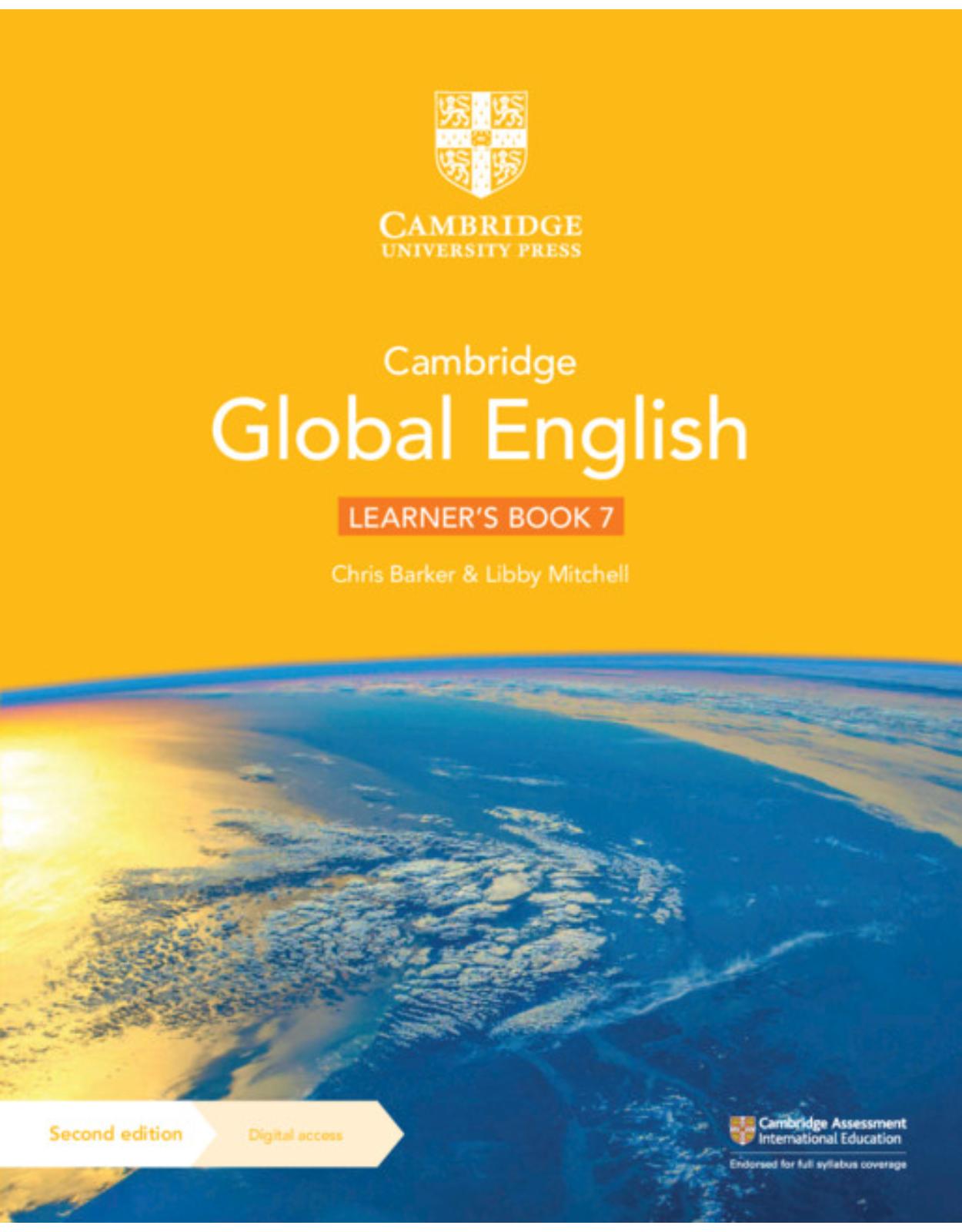 Cambridge Global English Learner's Book 7 with Digital Access (1 Year): for Cambridge Lower Secondary English as a Second Language