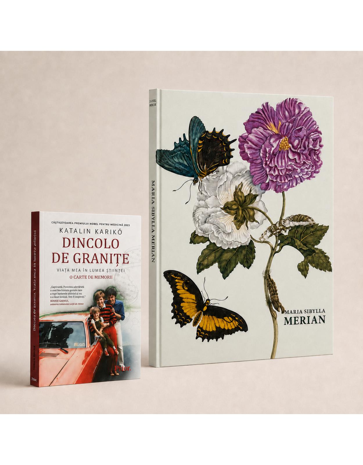 Pachet Maria Sibylla Merian + Dincolo de granițe � Artă, știință și curaj