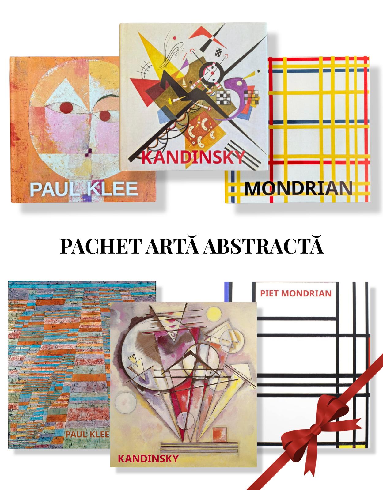 Pachet Artă abstractă (3 albume de artă + 3 seturi x 12 postere)