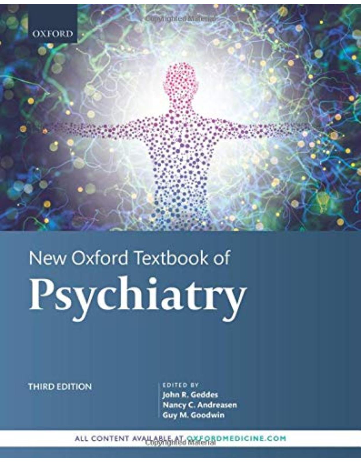 New Oxford Textbook of Psychiatry