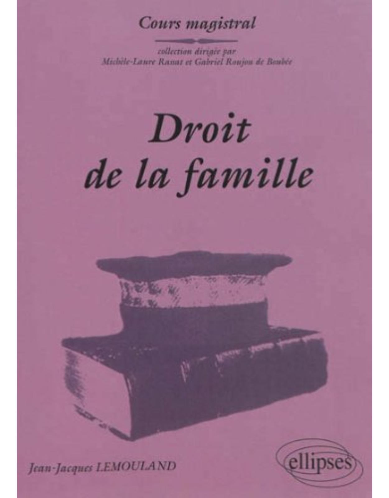 Droit de la famille : Couple et parenté