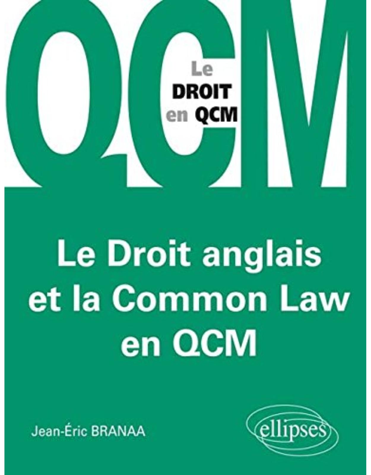 Le droit anglais et la common law en QCM