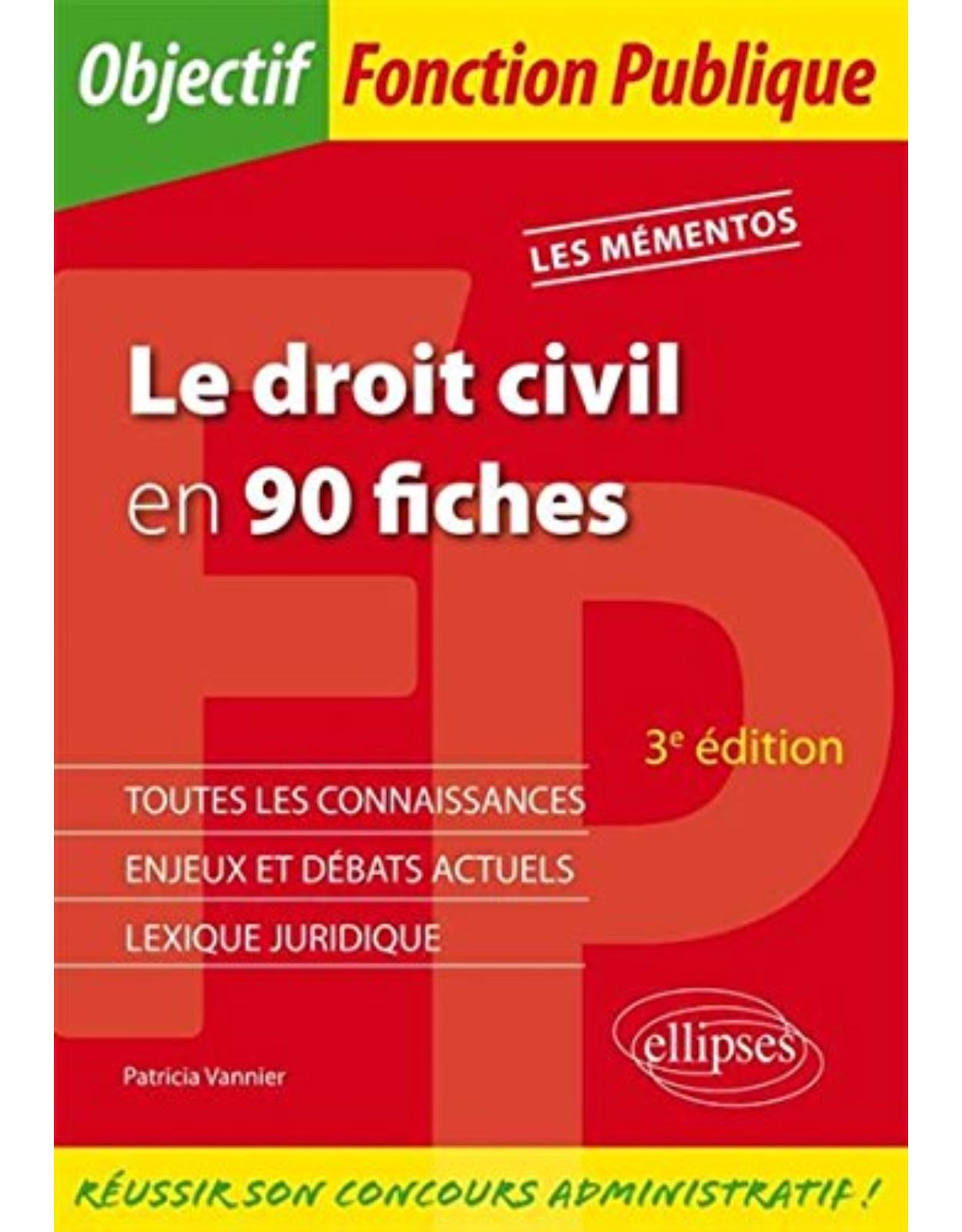 Le droit civil en 90 fiches