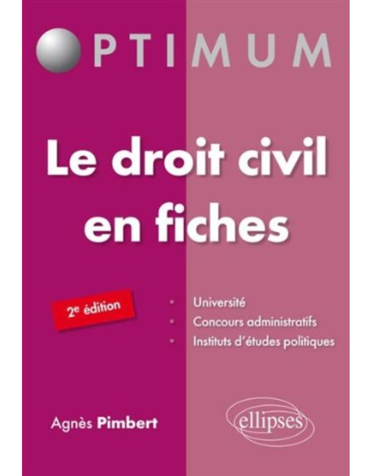 Le droit civil en fiches