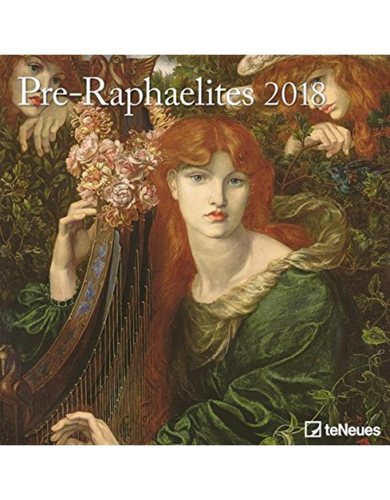 Calendar Pre-Raphaelites 2018