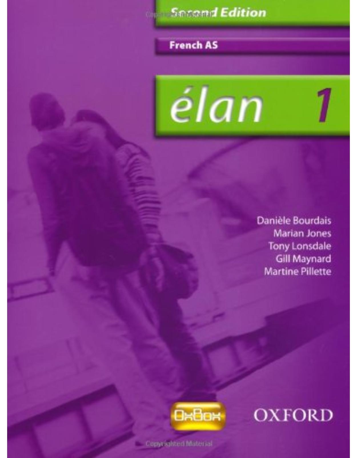 Élan: 1: AS Students' Book (Elan 2nd ed)