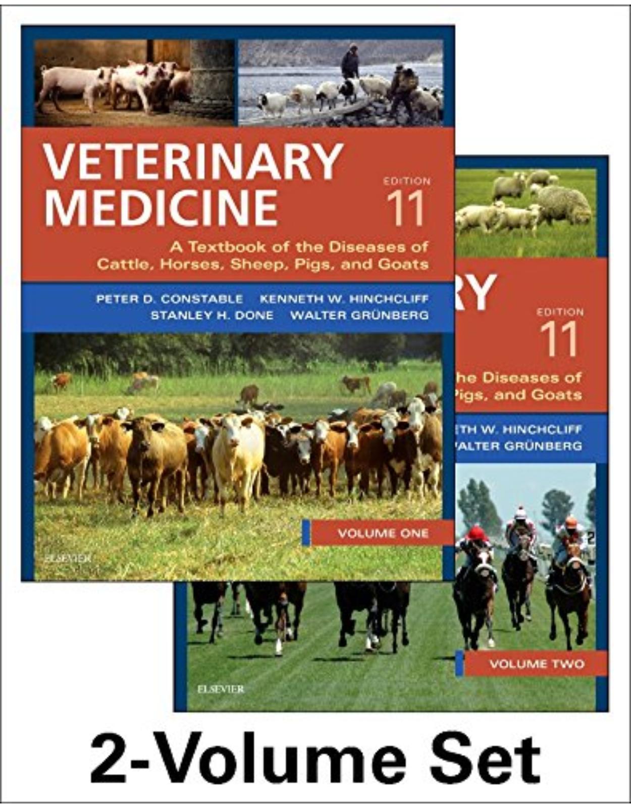 Veterinary Medicine: A textbook of the diseases of cattle, horses, sheep, pigs and goats