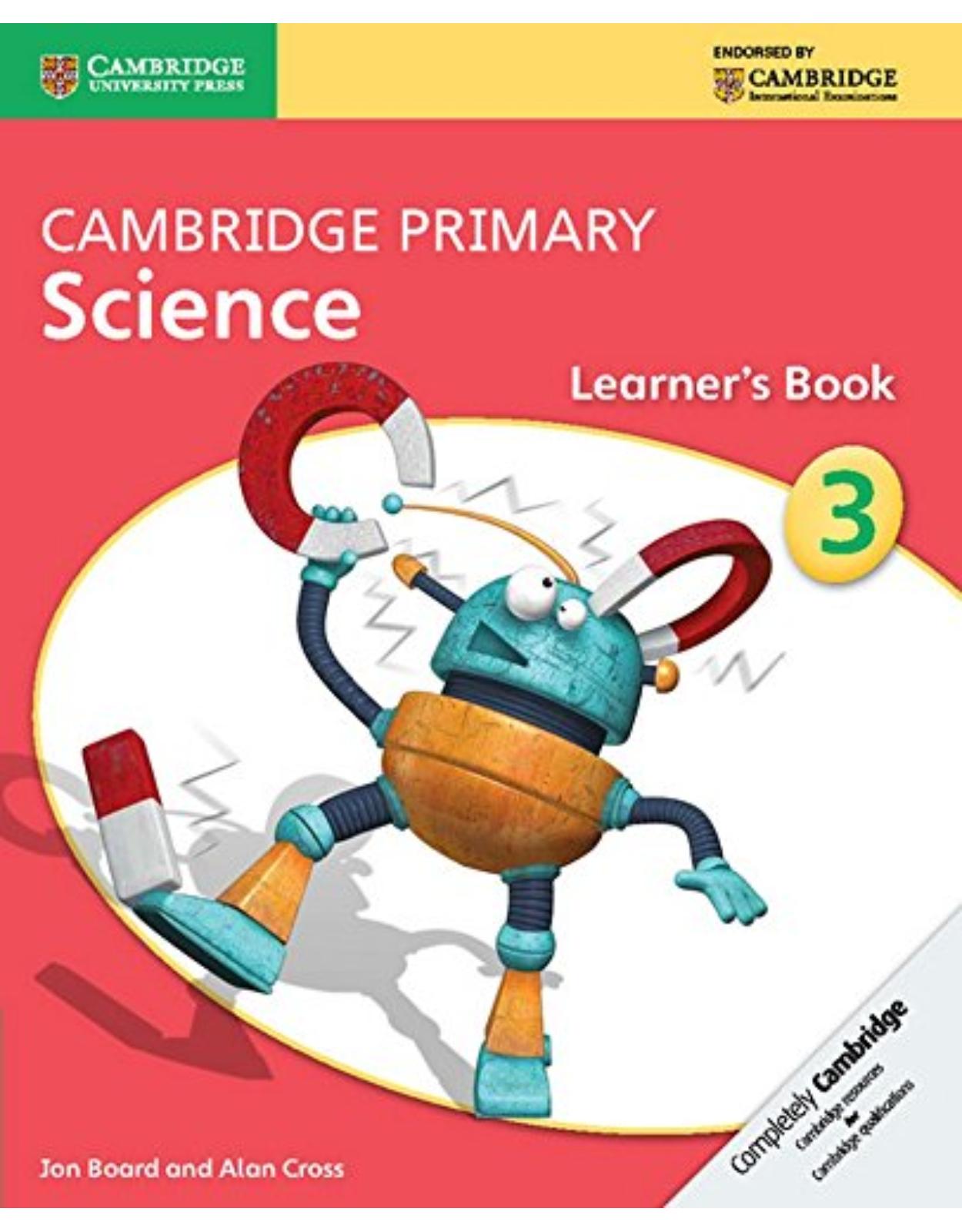 Cambridge Primary Science Stage 3 Learner's Book (Cambridge International Examinations)
