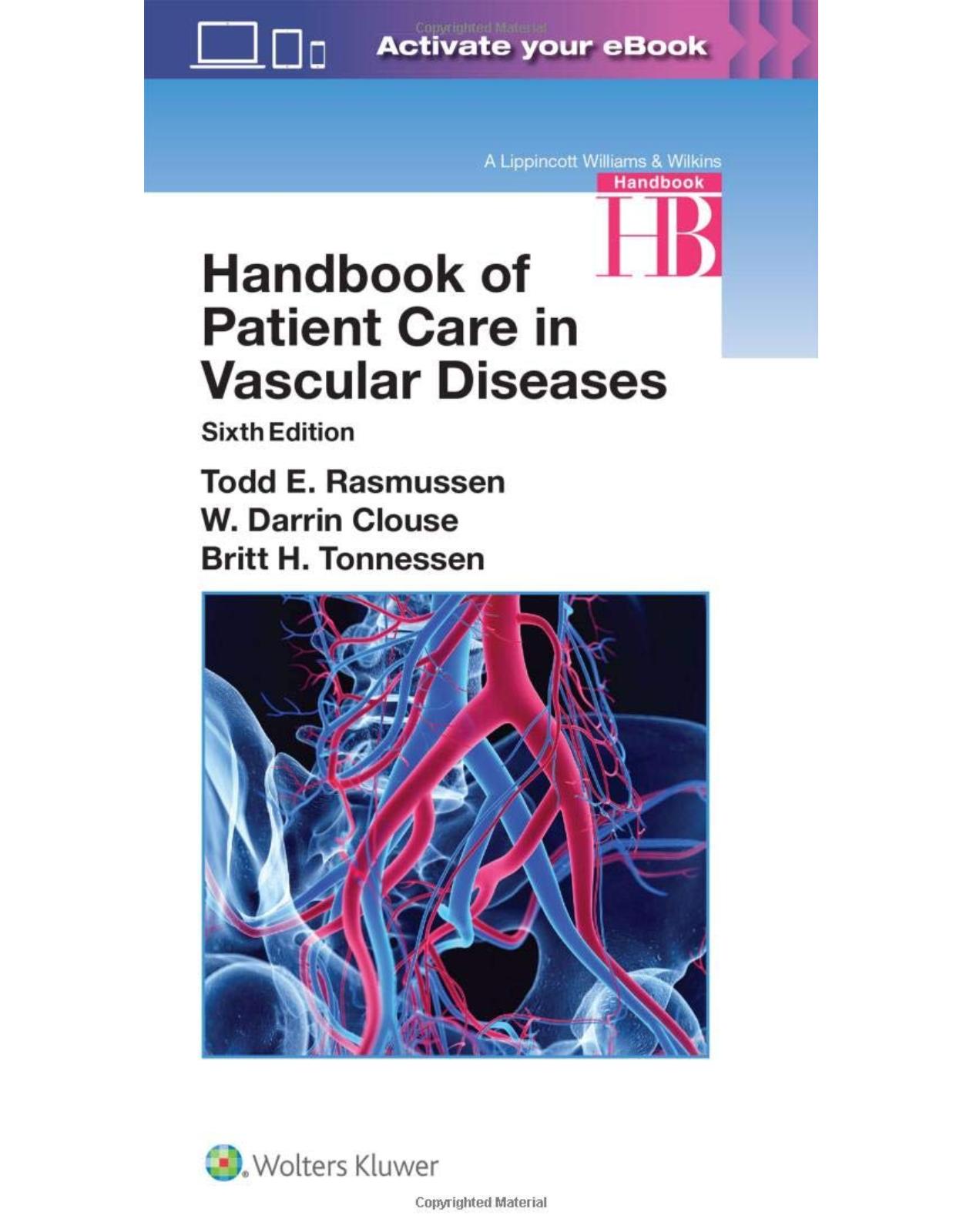 Handbook of Patient Care in Vascular Diseases