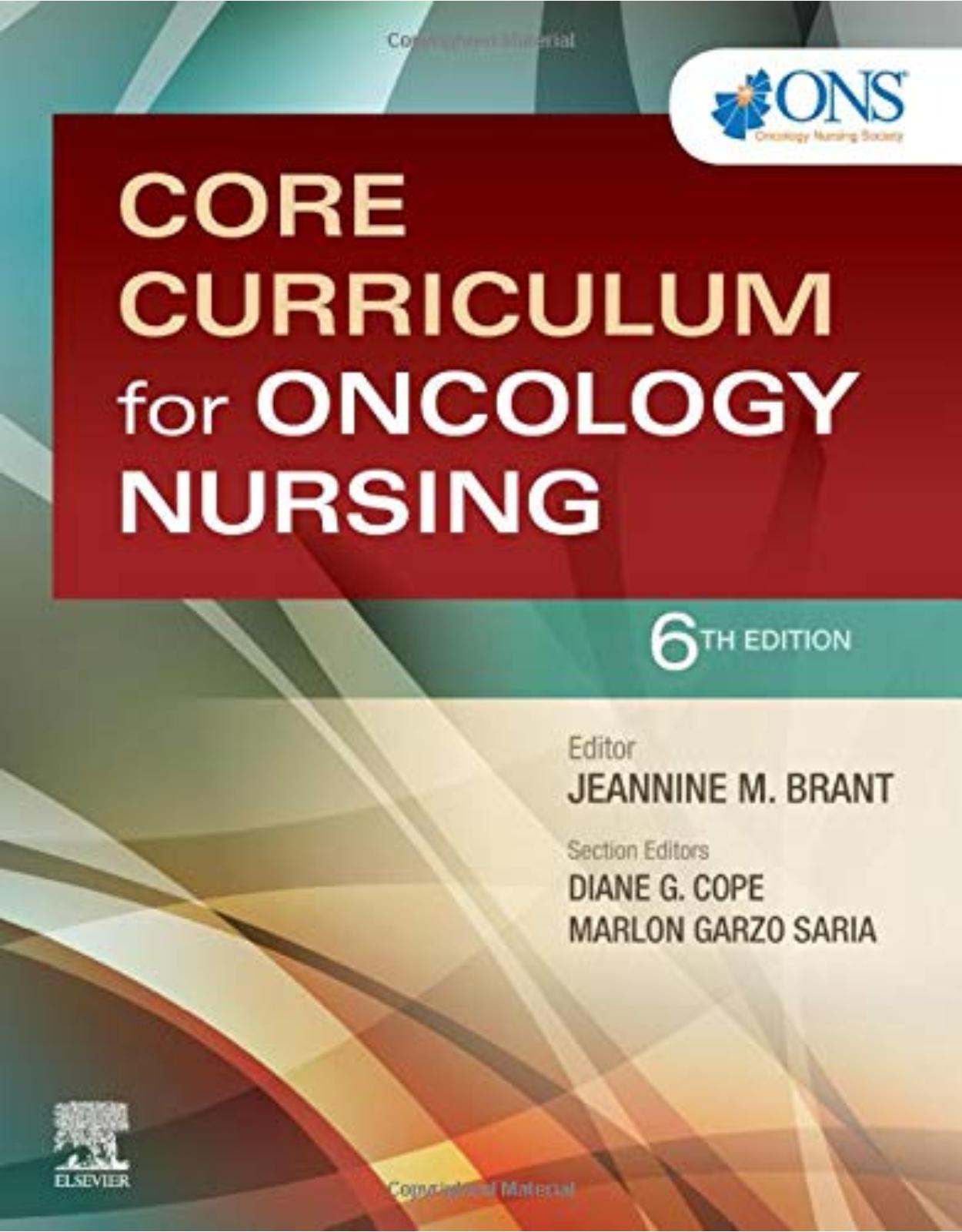 Core Curriculum for Oncology Nursing, 6th Edition