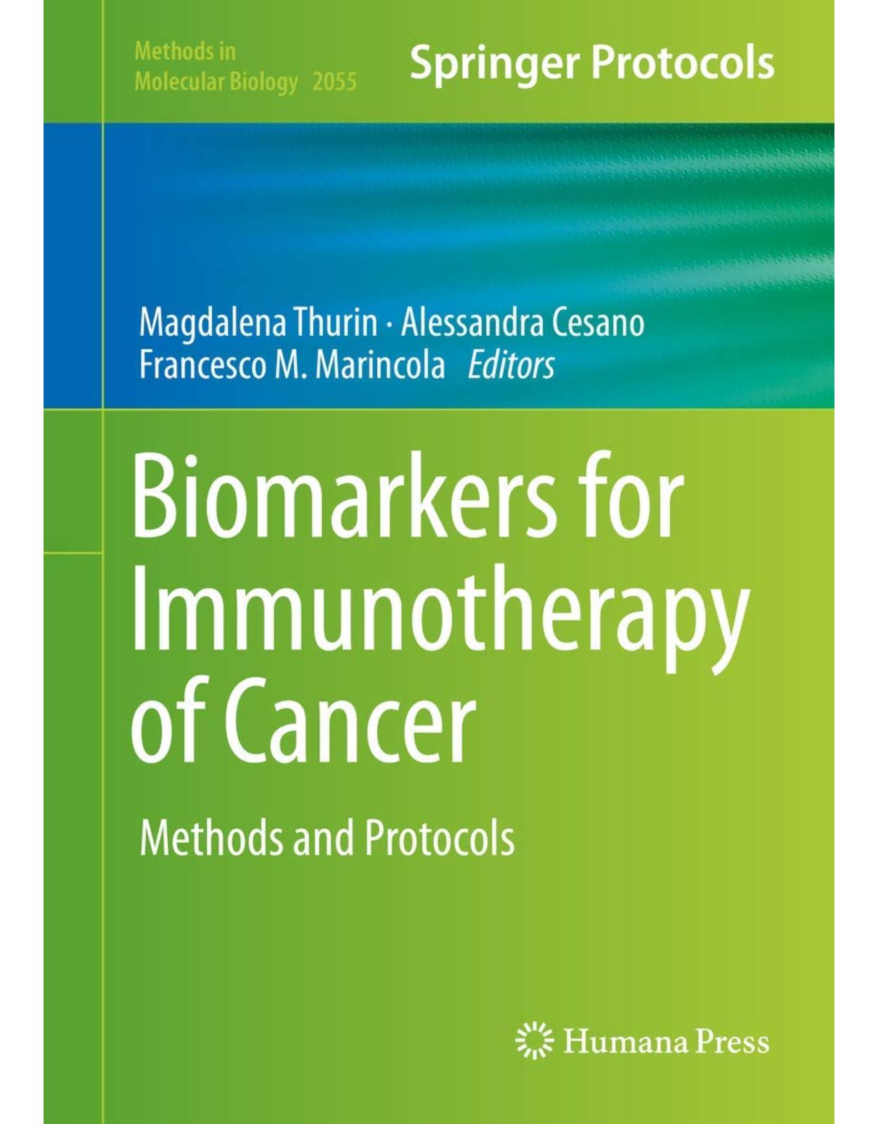 Biomarkers for Immunotherapy of Cancer