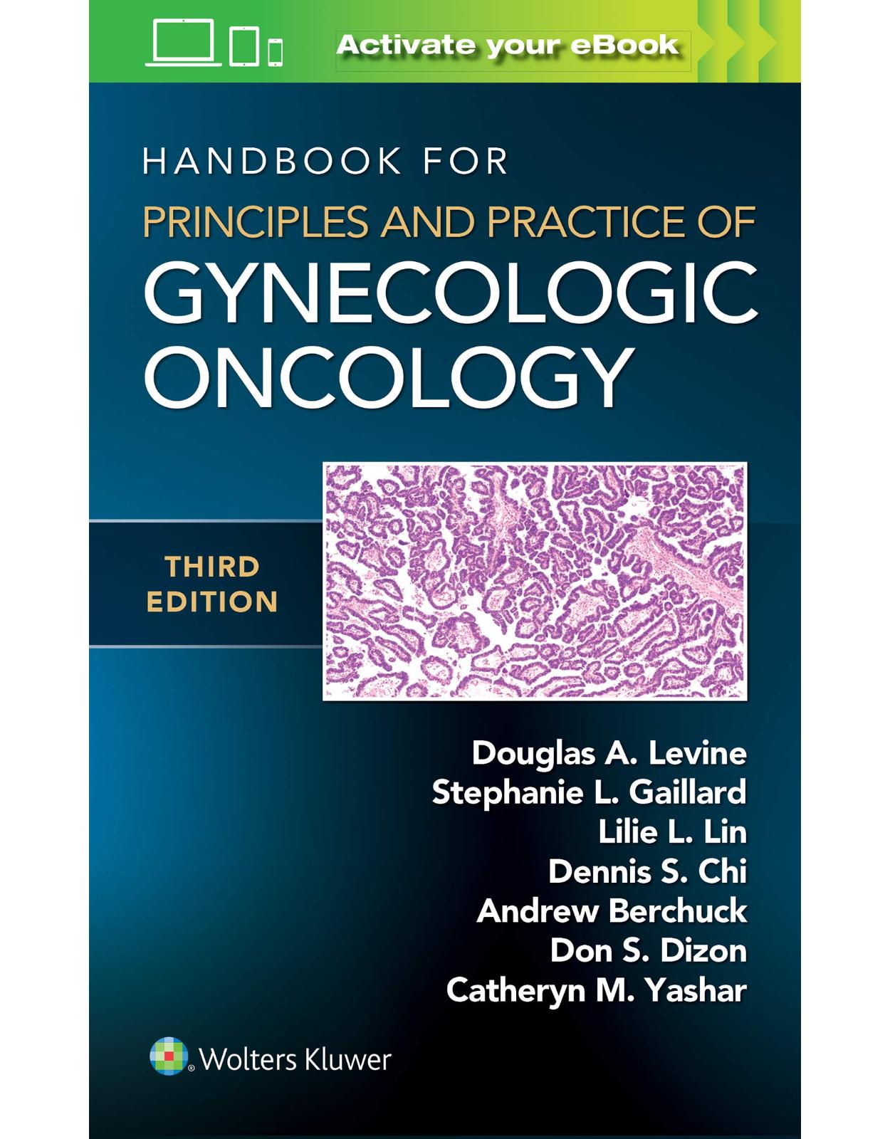 Handbook for Principles and Practice of Gynecologic Oncology Third edition